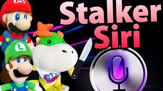 Crazy Mario Bros: Stalker Siri!