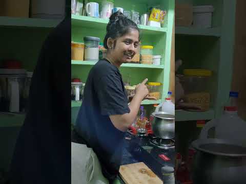 பாப்புவின் கோமாளி சமையல் cooking rice with black water #funnyvideo