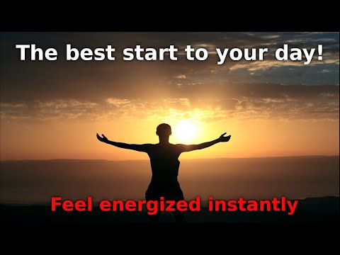 Guided morning meditation for positive energy