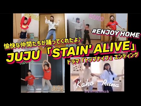 【トップナイフ】JUJU - STAIN'  ALIVE/ドラマ「トップナイフ」エンディング【愉快な仲間たち】