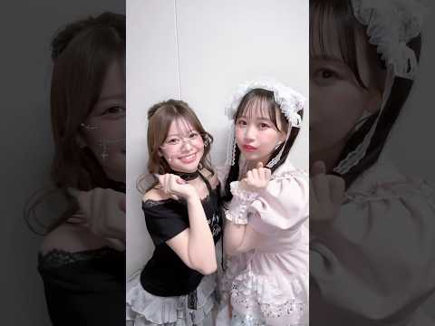 #米澤りあ さんと🍑 にゅにゅにゅにゅ〜の振り、2人verも🫧#PiKi #ぴき#KawaiiKaiwai