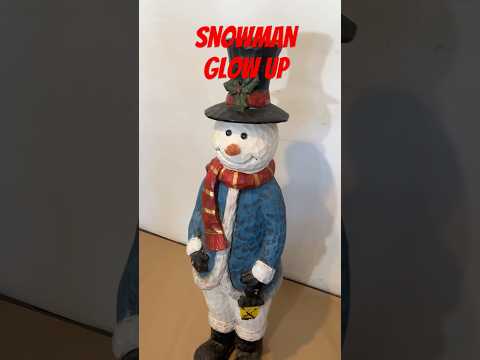 Snowman glow up