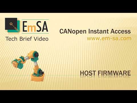 CANopen Instant Access Module Host Firmware
