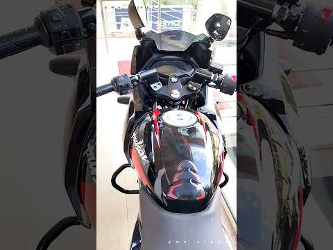 brand new bajaj pulsar220f redcolour ❤️ ❤️ bike #foryou #video #ns200 @ymnvlogs