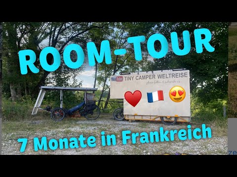 ‼️ROOMTOUR Fahrradwohnwagen Bicycle Camper FaWoWa ‼️