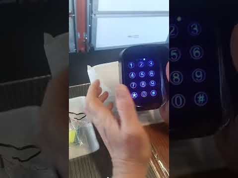 How To Set Up Auto Openers Keypad