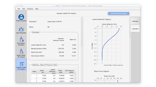 GEMS Offshore pile foundation, axial and lateral load analysis