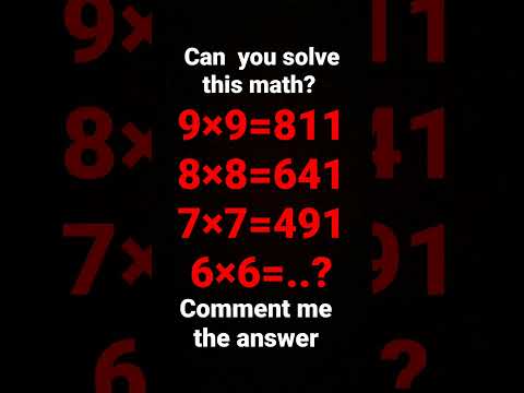 IQ math practise(7)....#maths