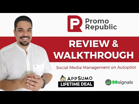 PromoRepublic Review - Social Media Content Creation & Automation Tool