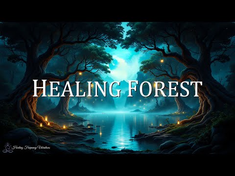 Healing Forest Ambience | 528Hz + 2222Hz - Miracle Tones | Dna Repair & Higher Vibrational Healin...