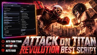 Attack on Titan revolution Script Key– Auto Farm | Auto Raid |Kill Aura |(PC & MOBILE) 