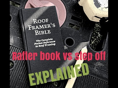 Rafter book vs step off Explained