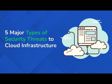 5 Major Types of Security Threats to Cloud Infrastructure