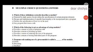 most important python programming multiple choice questions part (2)