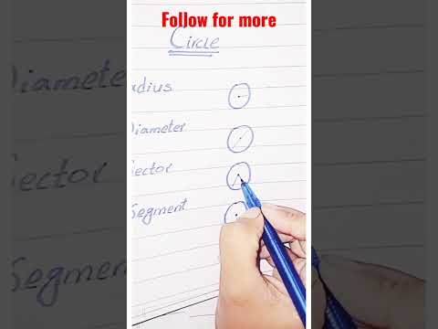 Circle || #math #circles #short #viral #viralshorts