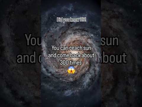 Did you know ,you can reach sun ?!?! 😱🔥...#funfacts #science #youtubeshorts #viral #edu_bees