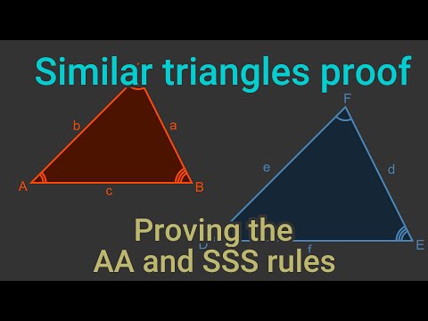 Similar triangles proof