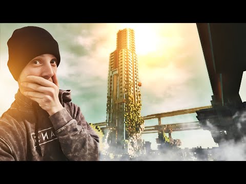 Build This Apocalyptic Skyscraper FAST in Minecraft! - Rain World Inspiration