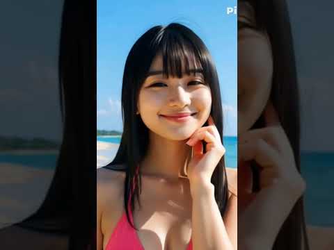 #美少女 #海 #水着
