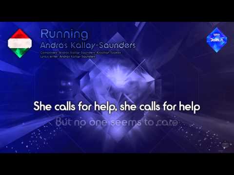 András Kállay-Saunders - "Running" (Hungary) - [Karaoke version]