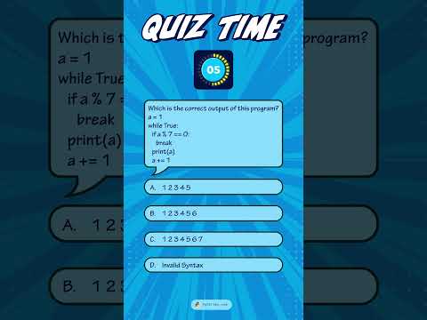 Quiz Time in Python by PyStrike.com #learntocode #coding #programming #python #PythonQuiz #comics