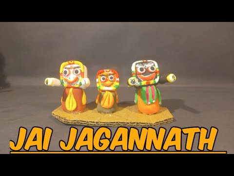 How to make jagannath murti #craft #diy #jagannath