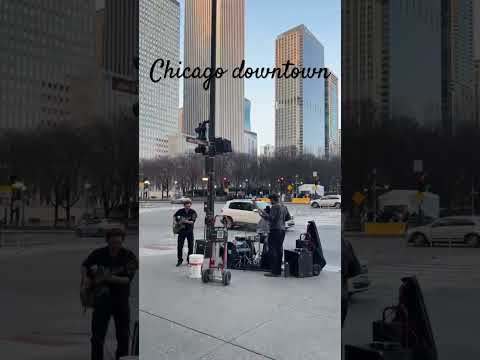 Chicago Downtown streets#viralvideo #trending #youtubeshorts #youtube