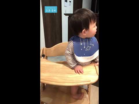 離乳食を食べる！【20250304】