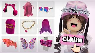 REDEEM EVERY FREE PINK ITEM CODE IN ROBLOX 2026! [EVERY PINK HAIR, FACE AND ACCESSORY CODE]