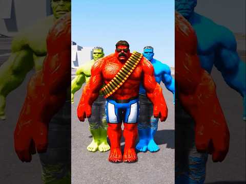 GTA V HULK BROTHERs VS VENOM, THANOS & JUGGERNAUT FIGHT WHO'S THE STRONGEST 🤯 #shorts #875 #gta5