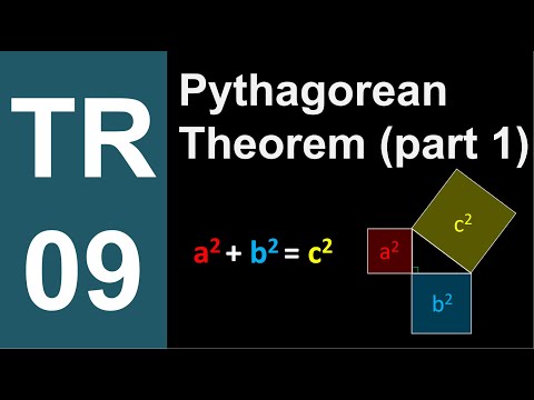 TR-09: The Pythagorean Theorem (Trigonometry series by Dennis F. Davis)