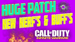 HUGE New Patch Update (KBAR NERF?) | Call Of Duty Infinite Warfare