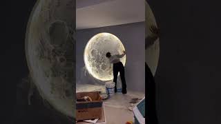 Moon Design in room decor #moon #design #decor #roomdecor