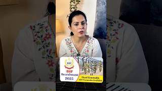 BSF Head Constable Vacancy 2025 | Government jobs update |Monika Poonia #govtjobs #bsfheadconstable