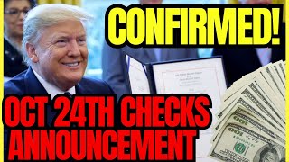 ITS JUST CONFIRMED! Social Security INCREASE Pay Checks Announcement Oct 24th