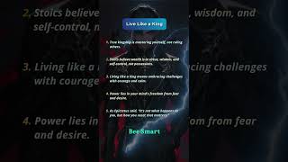 Live Like a King – The Stoic Way #viral #shorts #tips #psychology #motivation