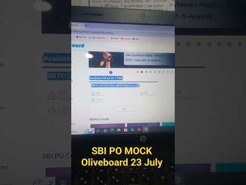 #ibpspo #sbipo #bankexam #rrbpo2025  #oliveboard #testbook