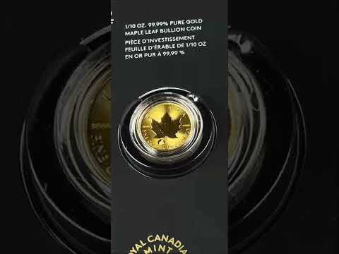 This coin hits hits hits hits Maple Leaf 2024 First Strike Privy Mark Polar Bear 1/10 Oz Gold