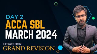 Grand Revision Extracts | Chapter Strategy | Important Guess by SAB |  SBL March 2024 attempt