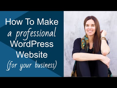 How To Make A WordPress Website (Genesis Executive Professional Theme)