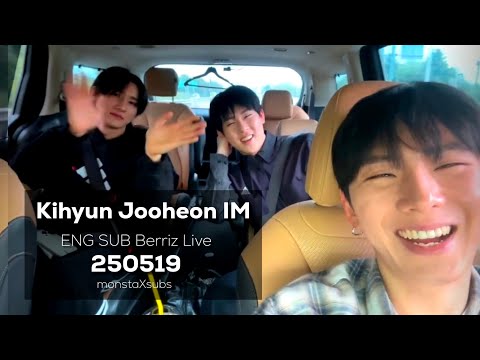 [ENG SUB] Kihyun Jooheon IM Berriz Live 250519 #monstax #monbebe #kihyun #jooheon #im #shownu #live