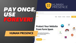 🚫 Stop WordPress Spam WITHOUT reCaptcha! | Human Presence AppSumo Review