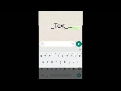 create bold, italicized, or strikethrough text (whatsapps)