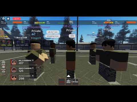 Roblox military academey be like
