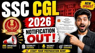 SSC CGL Notification 2026 Odia | SSC CGL Notification 2026 Update | SSC CGL 2026 Notification