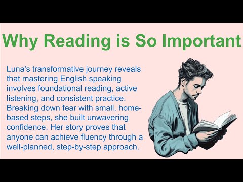 Why Reading is So Important🔥 | Graded Reading | Improve Reading Skills | Very Interesting Story
