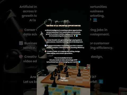 The Rise of AI: Unlimited Opportunities! 🚀