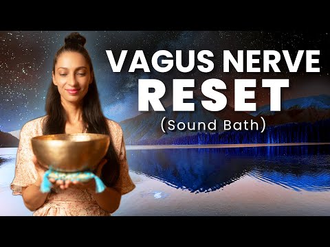 Deep Sleep To Reset | Vagus Nerve | Sound Bath Healing Meditation