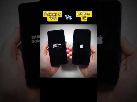 Samsung S25 Ultra vs iPhone 16 Pro Max – Insane Camera & Speed Test! 🚀 | Who Wins in 2025? 🔥 #tech