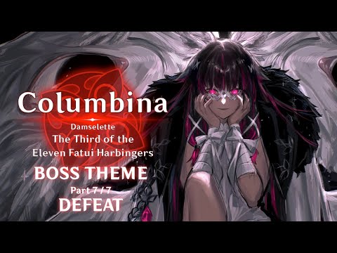 Genshin Impact | 7 / 7: "Fall From Heaven" (Fanmade Columbina Weekly Boss Theme) [Defeat]